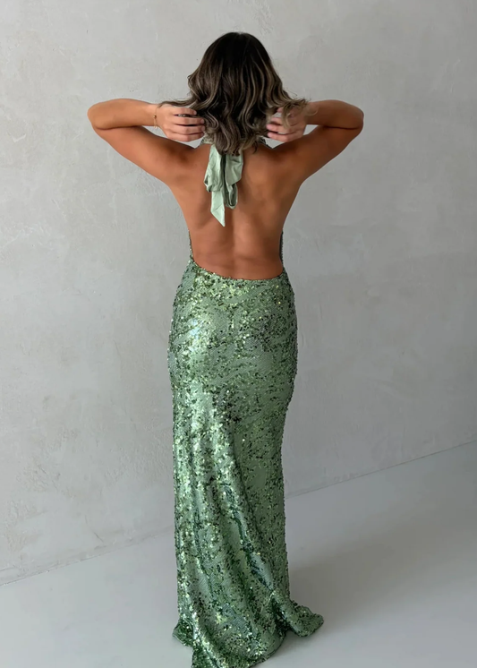 Fait Par Foutch Liana Dress - Seafoam