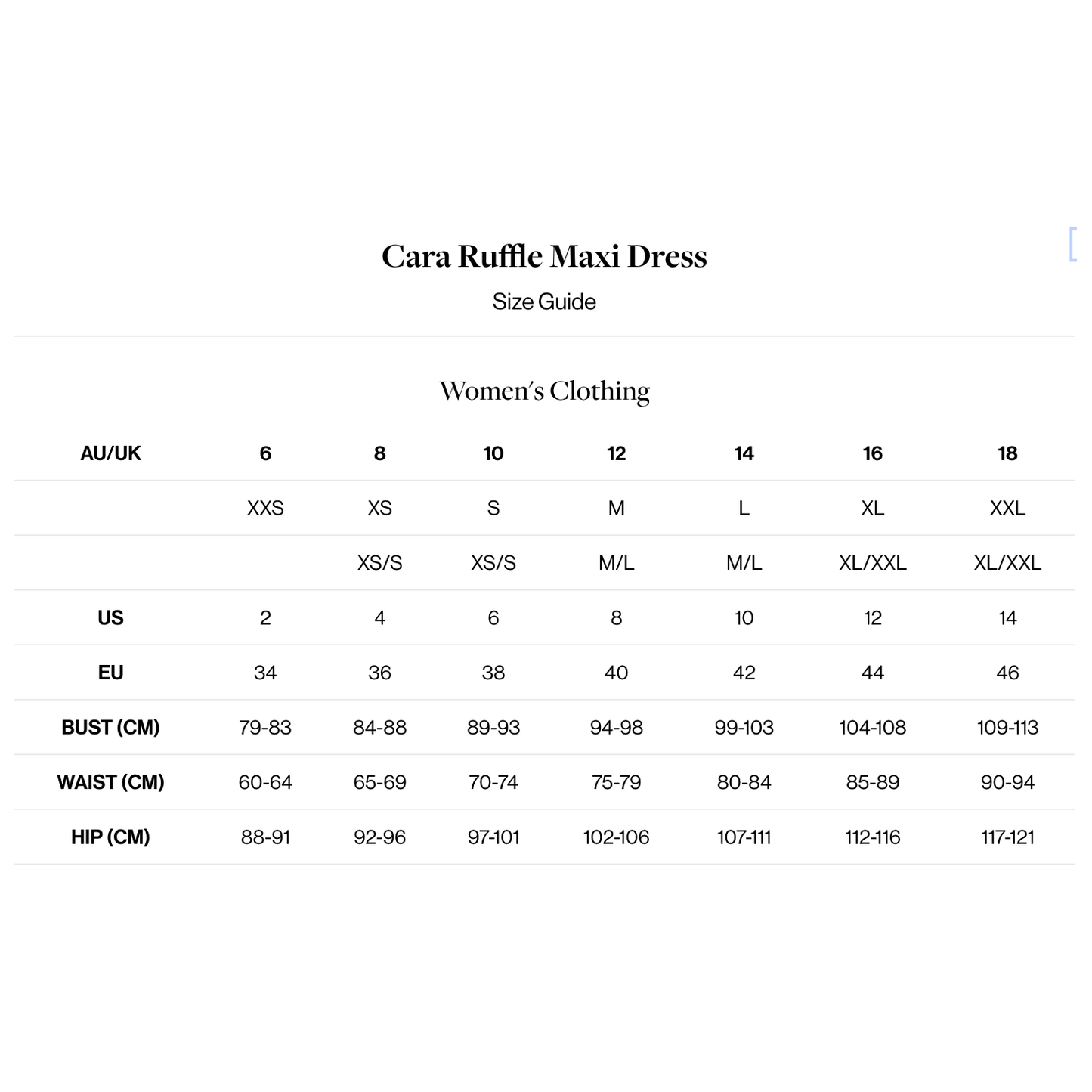 Cara Ruffle Dress