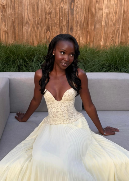 Fenity Gaia Gown in Butter