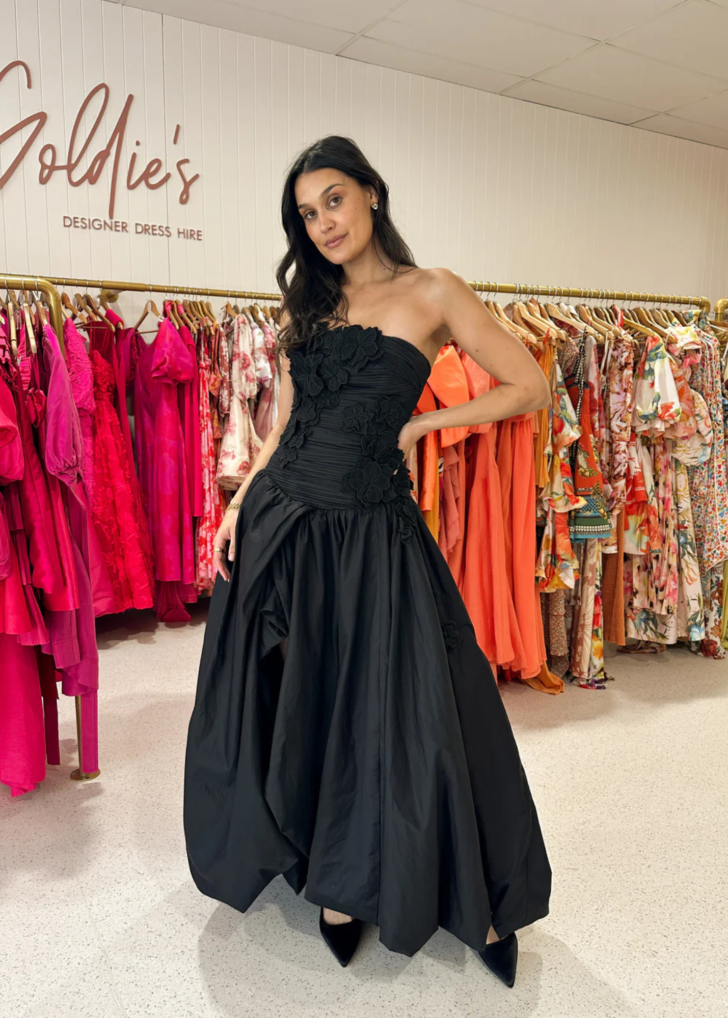Aje Splendour Dress in Black