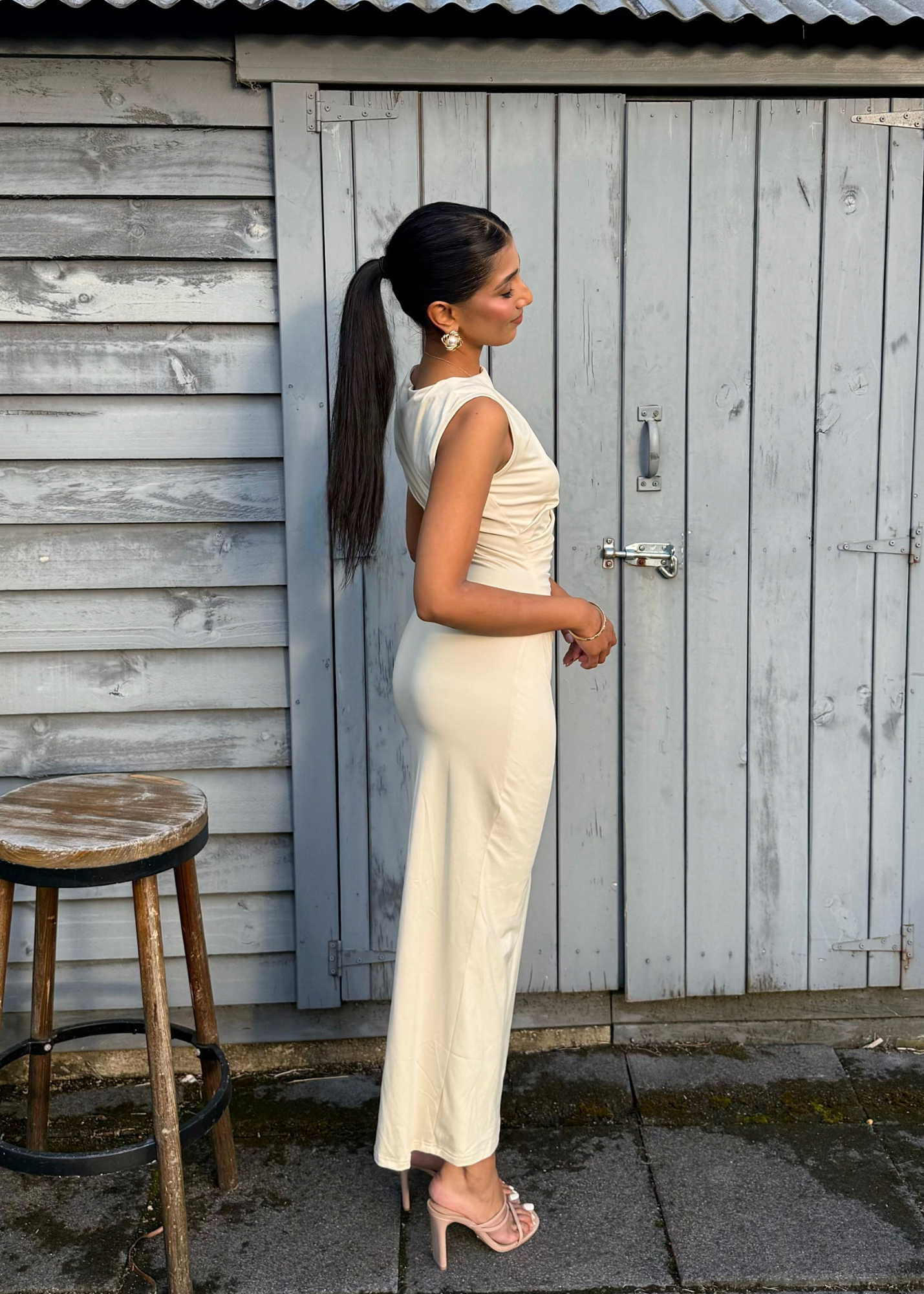 4th and Reckless Tamilda Dress - Cream