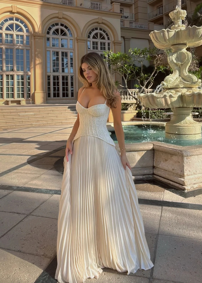 Daniella Lace Dress in Cream