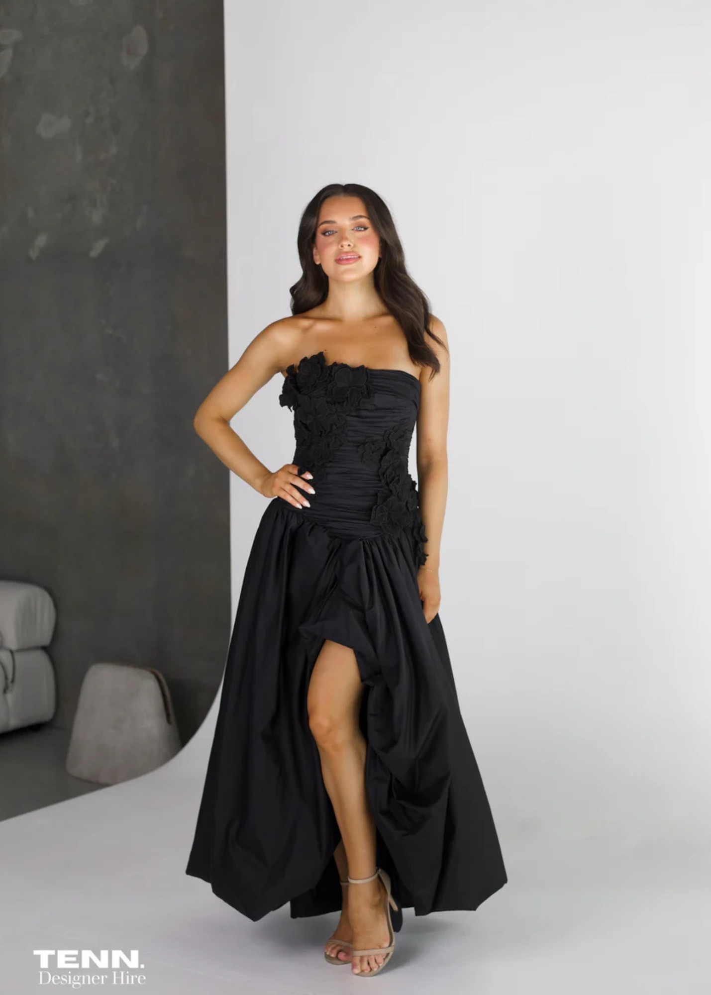 Aje Splendour Dress in Black