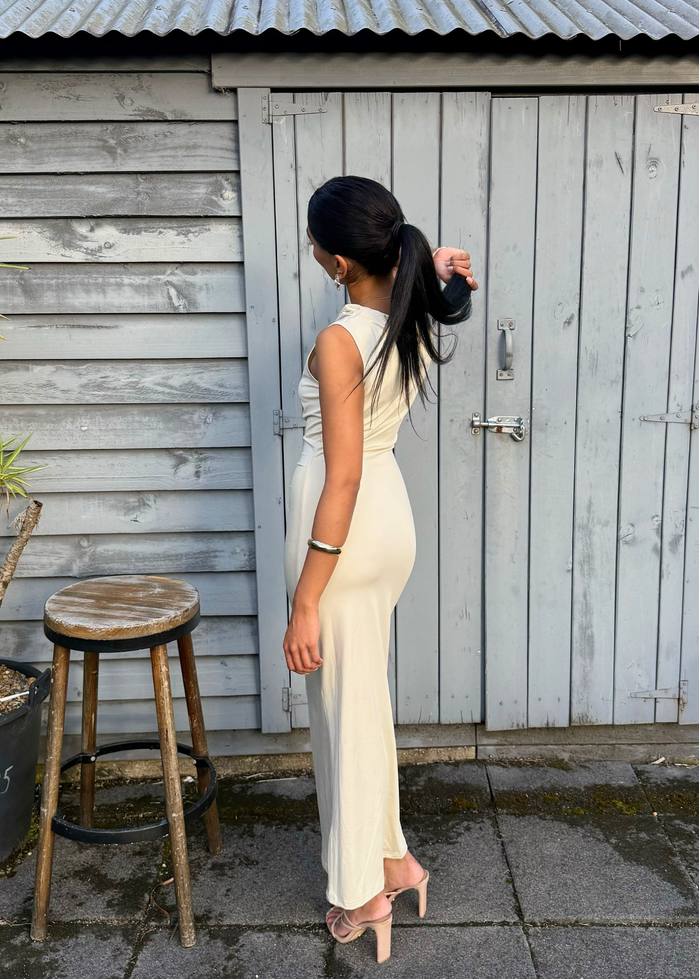 4th and Reckless Tamilda Dress - Cream