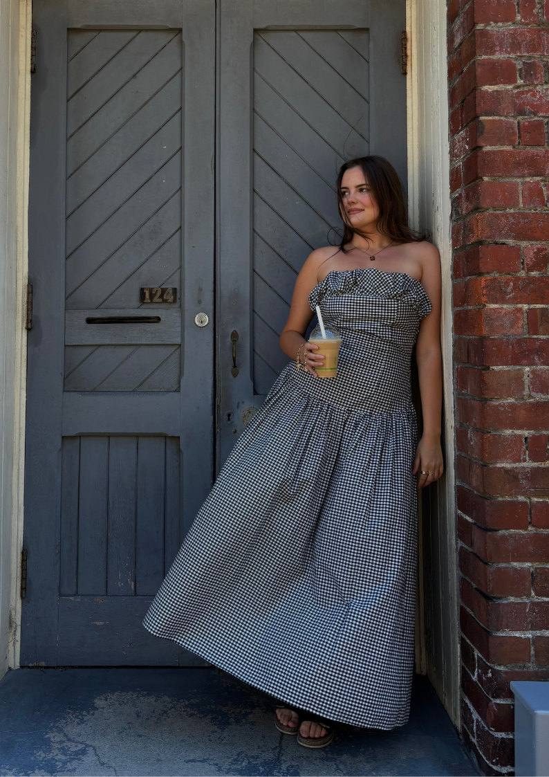 RUBY Sorbet Gingham Dress