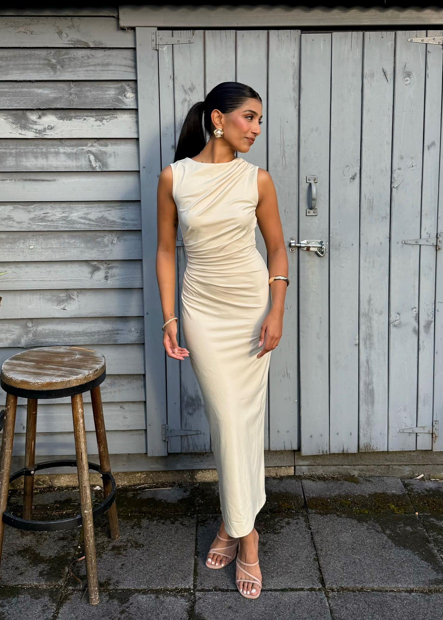 4th and Reckless Tamilda Dress - Cream