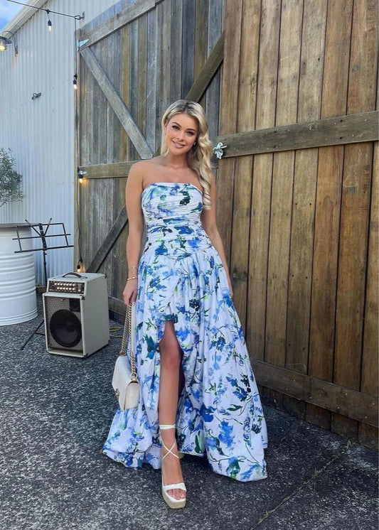 Aje Violette Bubble Hem Maxi
