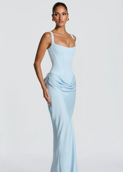 Babyboo Cornelia Dress in Powder Blue