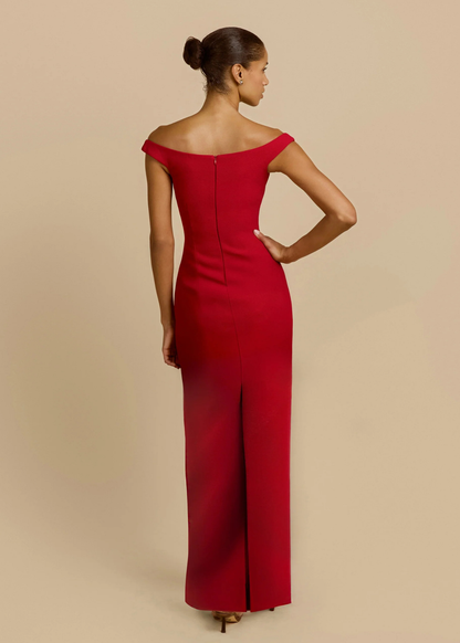 Arcina Ori Ellery Dress in Red