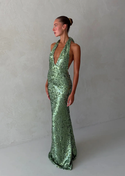 Fait Par Foutch Liana Dress - Seafoam