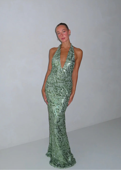 Fait Par Foutch Liana Dress - Seafoam