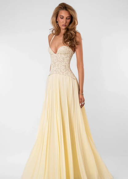 Fenity Gaia Gown in Butter