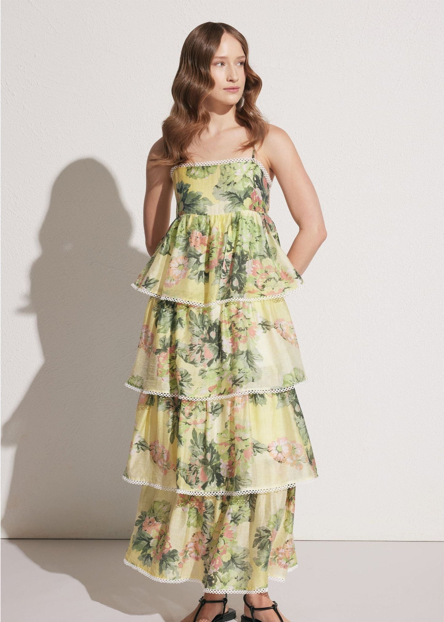 Cara Ruffle Dress