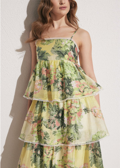 Cara Ruffle Dress