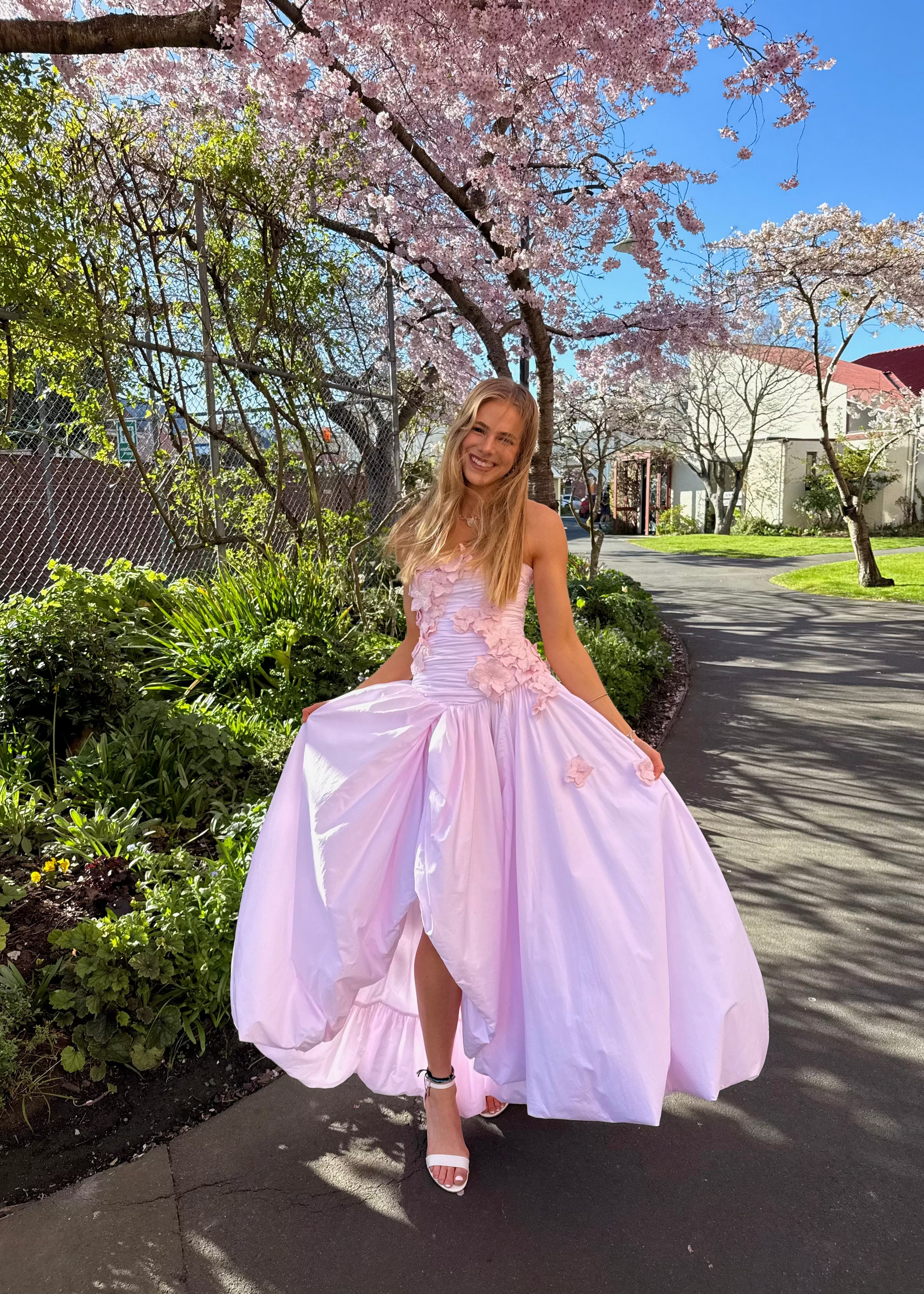 Aje Splendour Dress in Pink – SB Dress Hire Aje Splendour Dress in Pink – SB Dress Hire