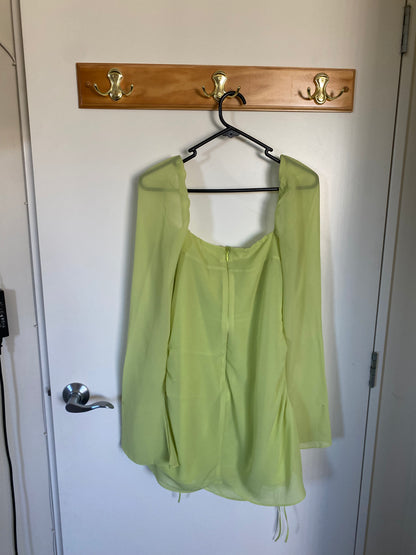 House of CB Babydoll Mini (Lime)