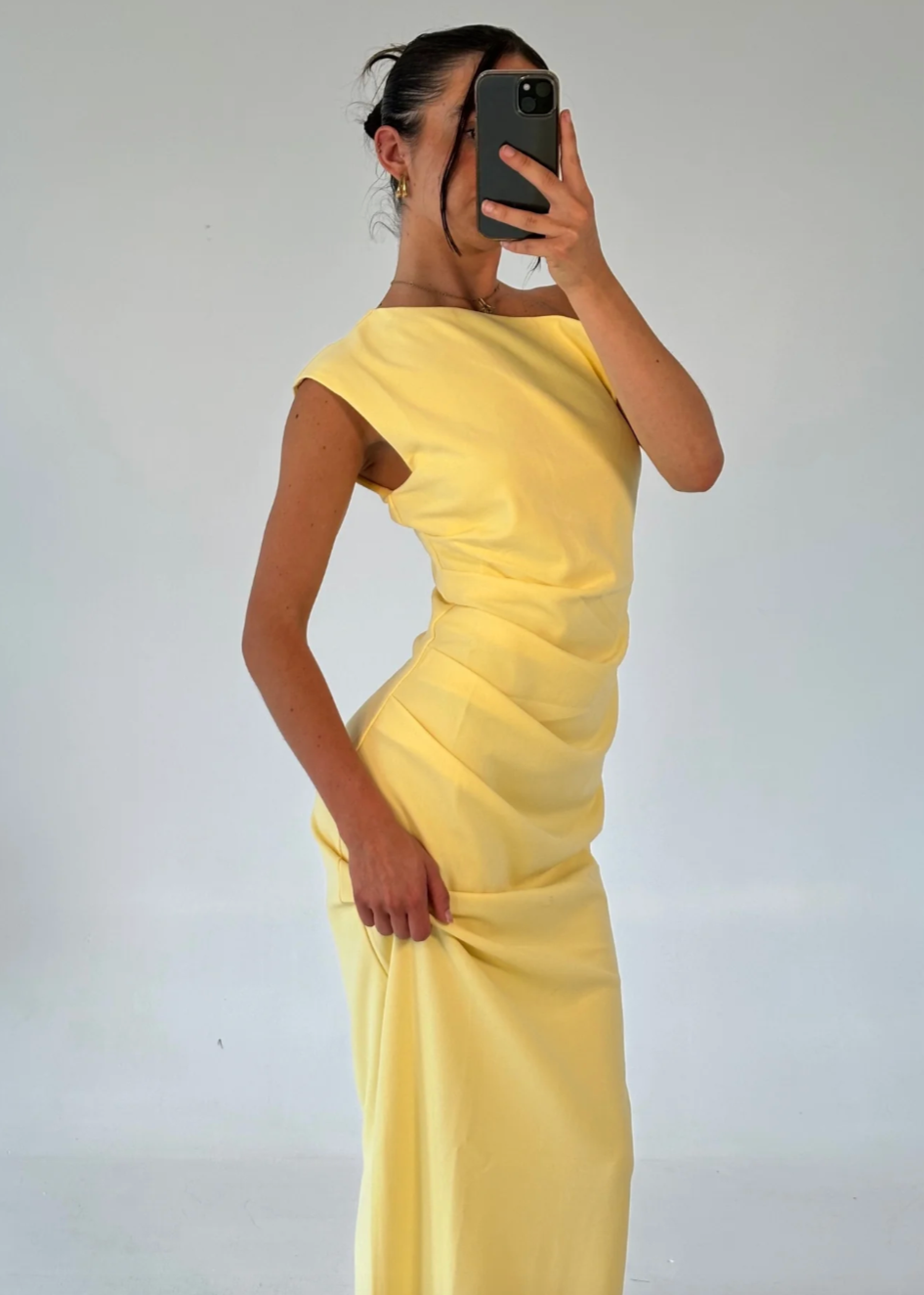 Bronze Snake Mika Dress