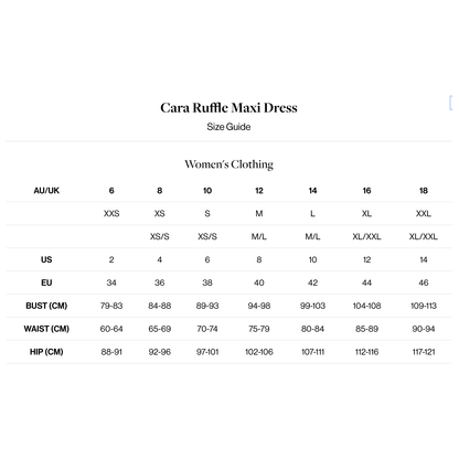 Cara Ruffle Dress