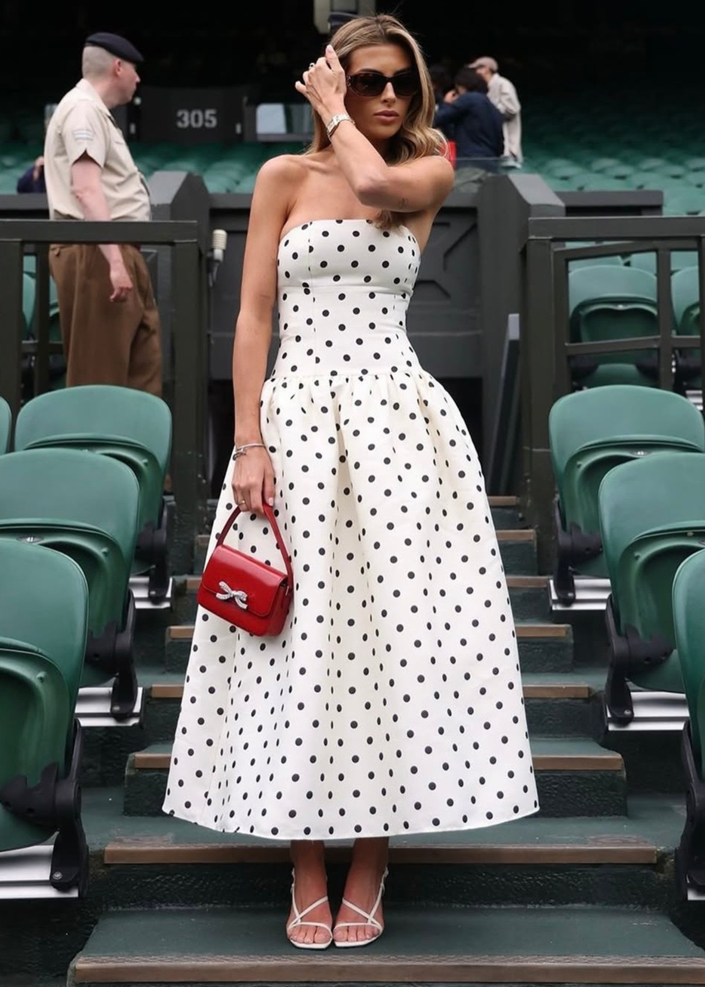 Self-Portrait Taffeta Midi