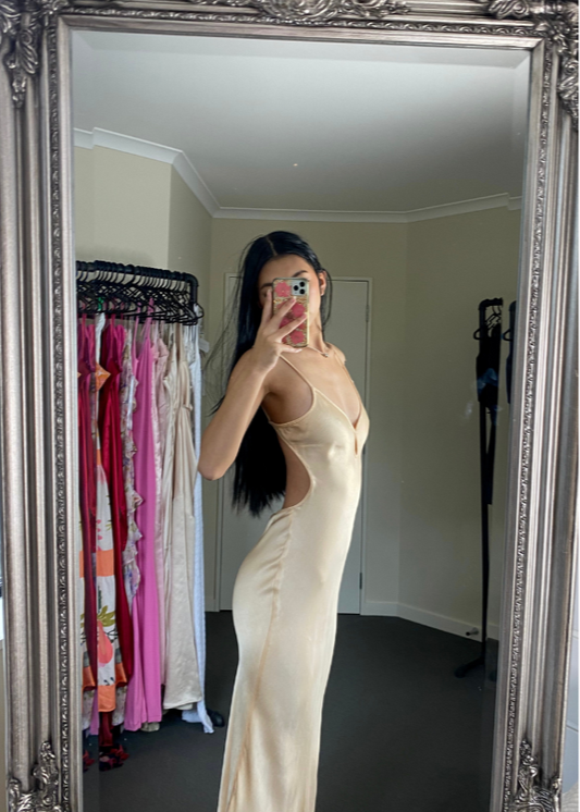 Bec and Bridge Cedar City Dress - Peachy Champagne
