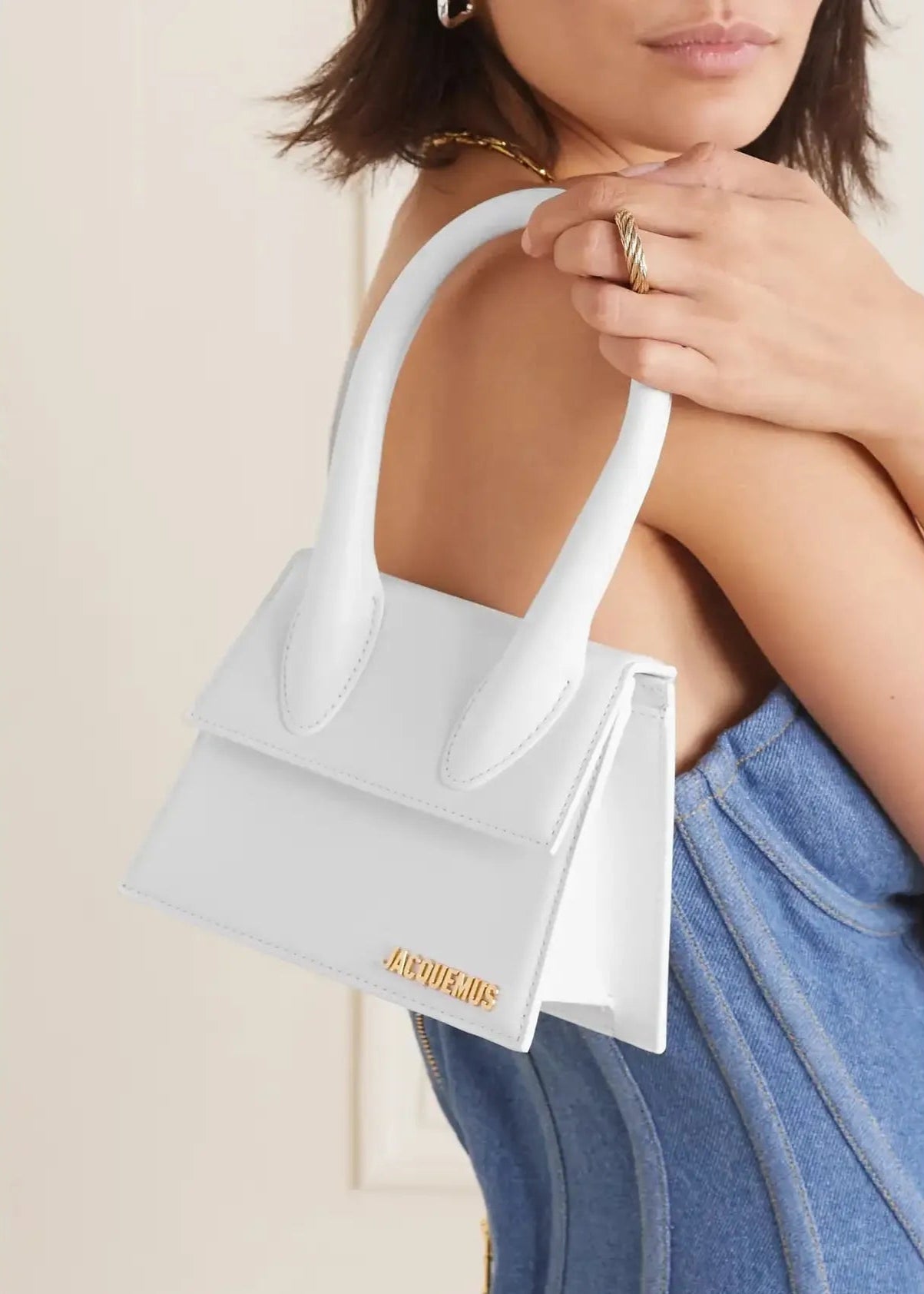 Jacquemus Le Chiquito Moyen - White